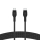 Belkin USB-C - USB-C 2.0 Braided Silicone 2m Black - 733190 - zdjęcie 2